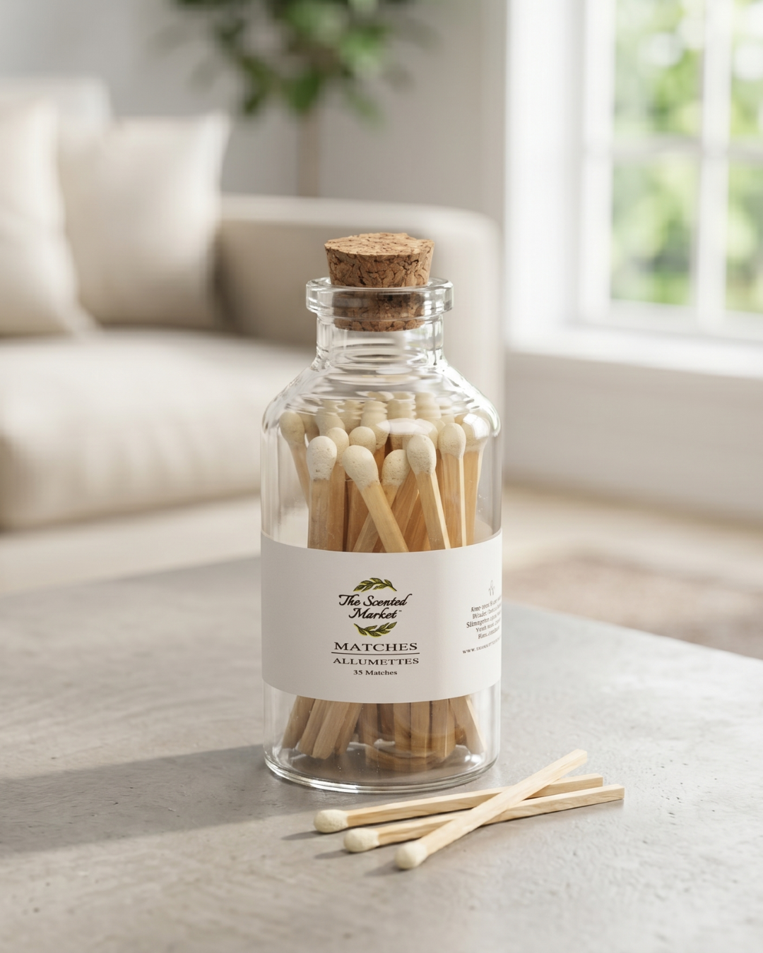 Mini Candle Matches in Bottle with Striker
