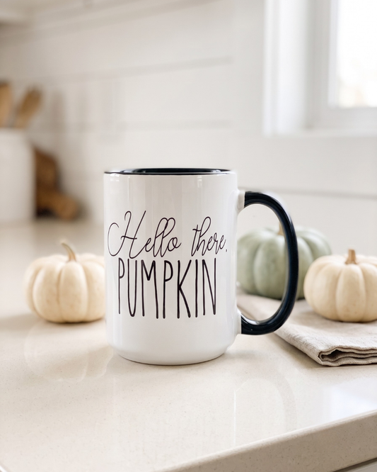 HELLO THERE PUMPKIN - Mug