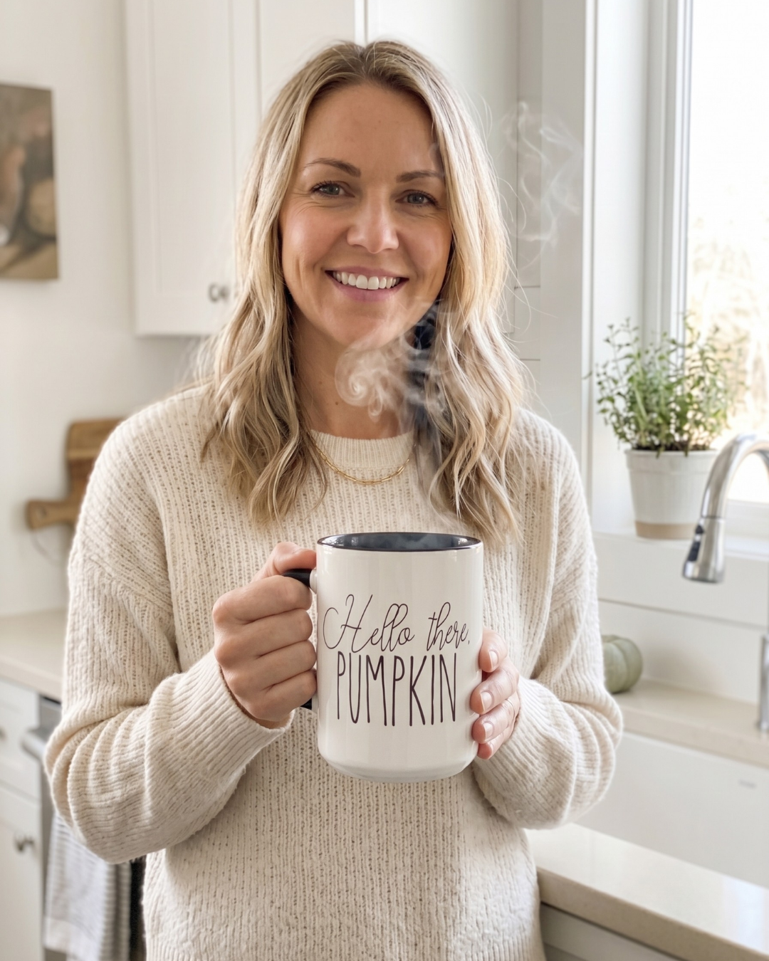 Hello There Pumpkin Ceramic Mug | Fall Coffee Mug | Autumn Pumpkin Mug | Dishwasher Safe