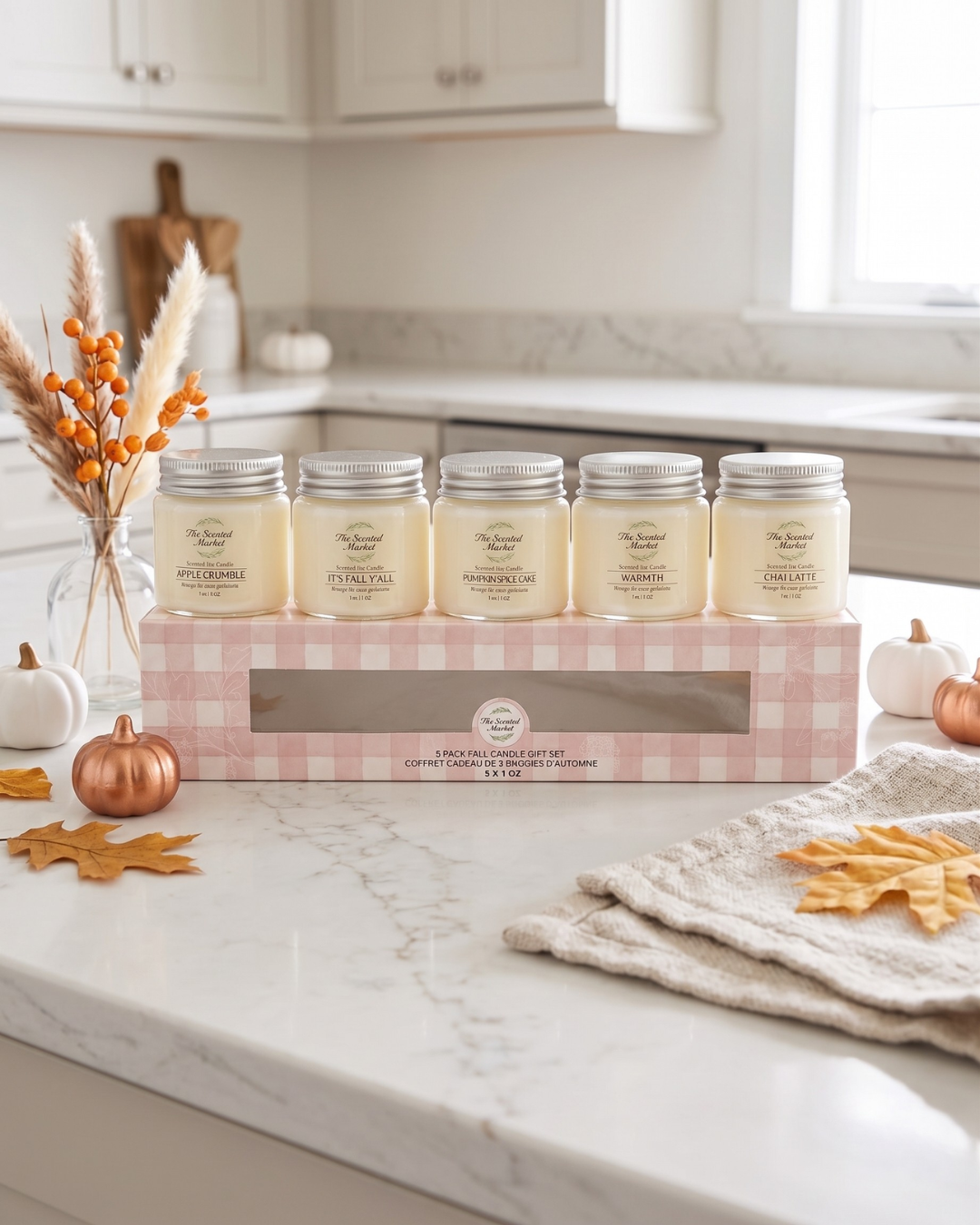 Pack d'échantillons de bougies Collection AUTOMNE