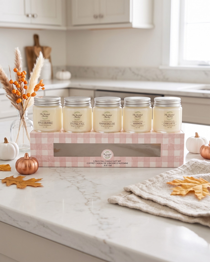 Pack d'échantillons de bougies Collection AUTOMNE