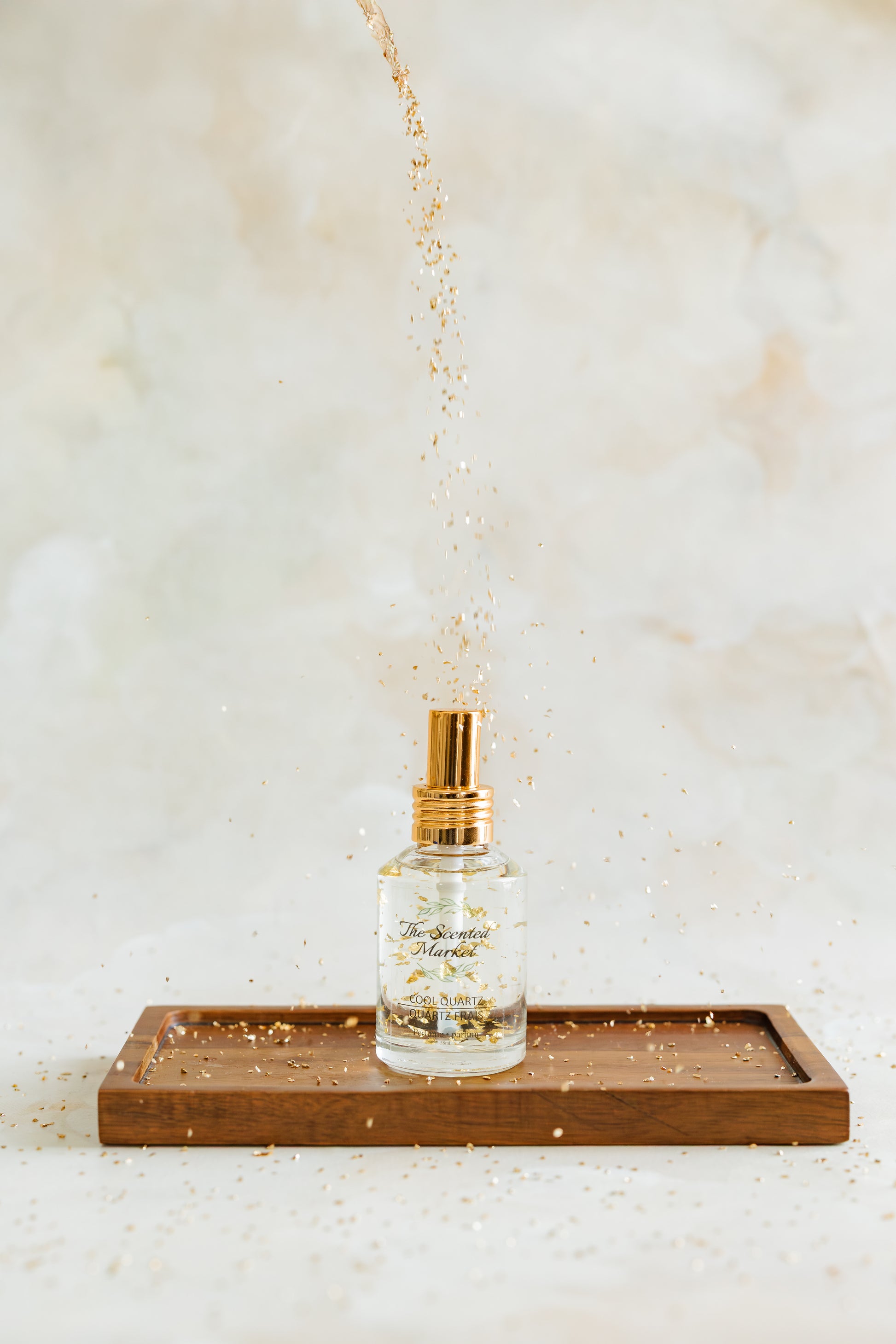 Travel Size Cool Quartz Luxury Perfume – Warm, Deep & Passionate Scent with Gold Leaf Flecks - The Scented Market  Perfume & Cologne   