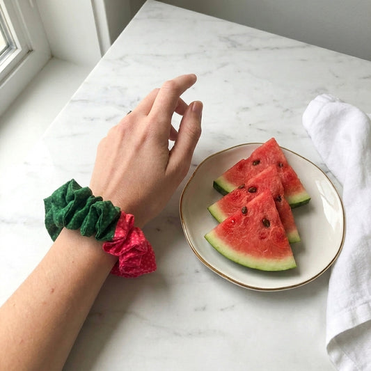 Watermelon Scrunchie