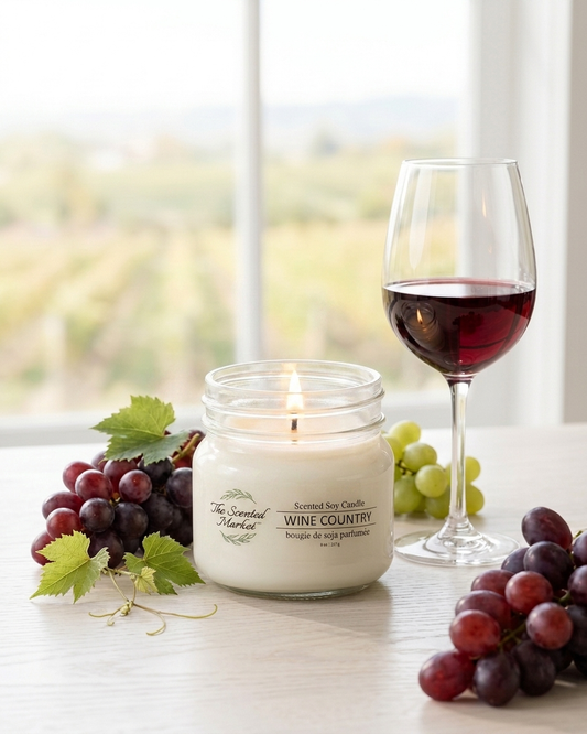 WINE COUNTRY Soy Wax Candle 8oz