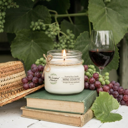 Bougie en cire de soja WINE COUNTRY 8oz