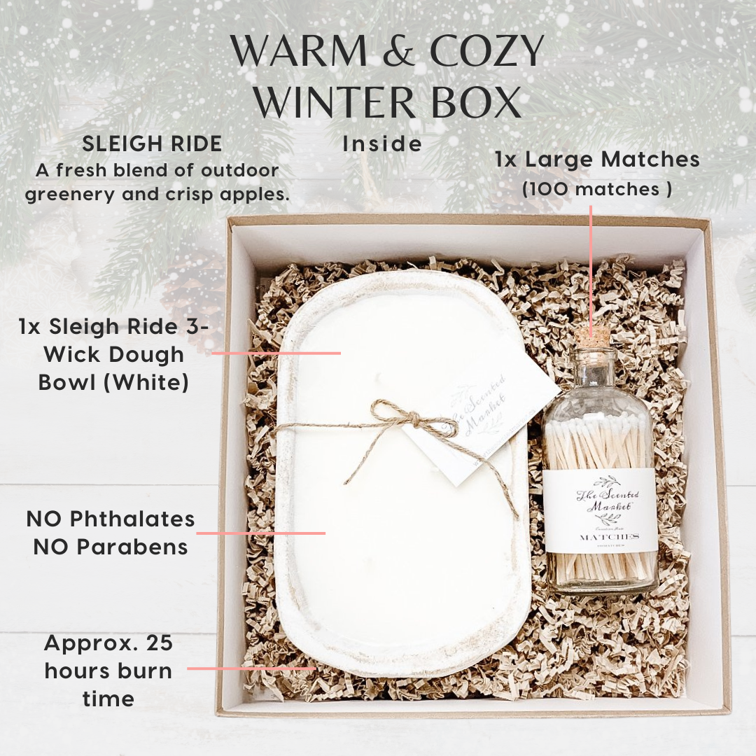 Warm & Cozy Winter Box - The Scented Market 