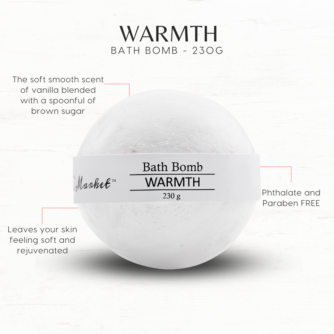 WARMTH Bath Bomb - The Scented Market 