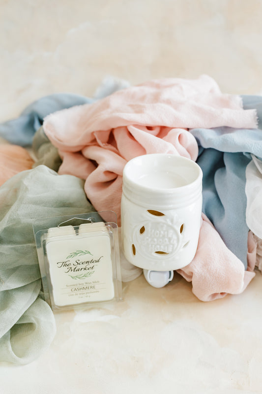 Wax Melter Plug In HOME SWEET HOME - The Scented Market  Home Fragrance Accessories   