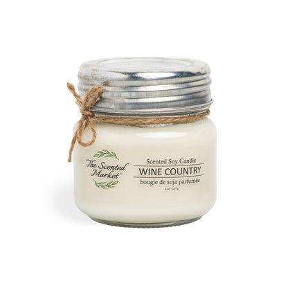 WINE COUNTRY Soy Wax Candle 8oz