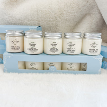 Winter Candle Collection Gift Pack - Set of 5 - The Scented Market  Candles   