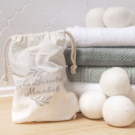 Wool Dryer Balls 6 pack - The Scented Market  Fabric Softeners & Dryer Sheets   