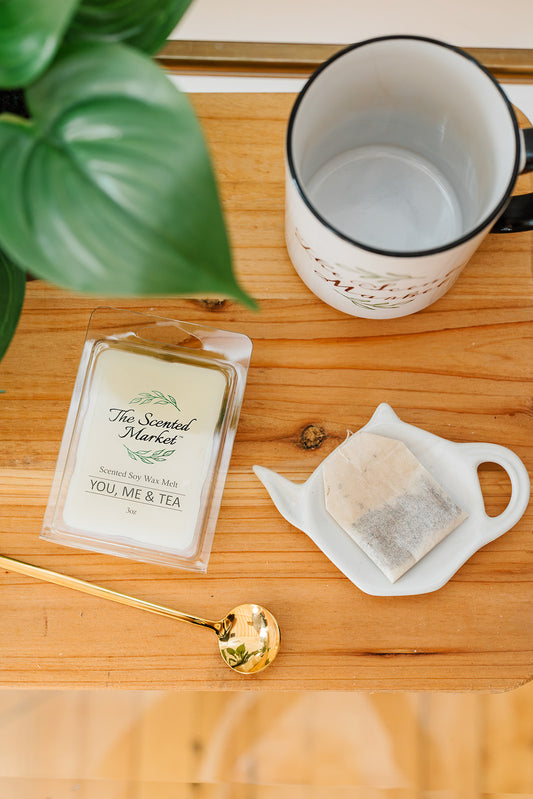 YOU, ME & TEA Soy Wax Melt - The Scented Market  Wax Tarts   