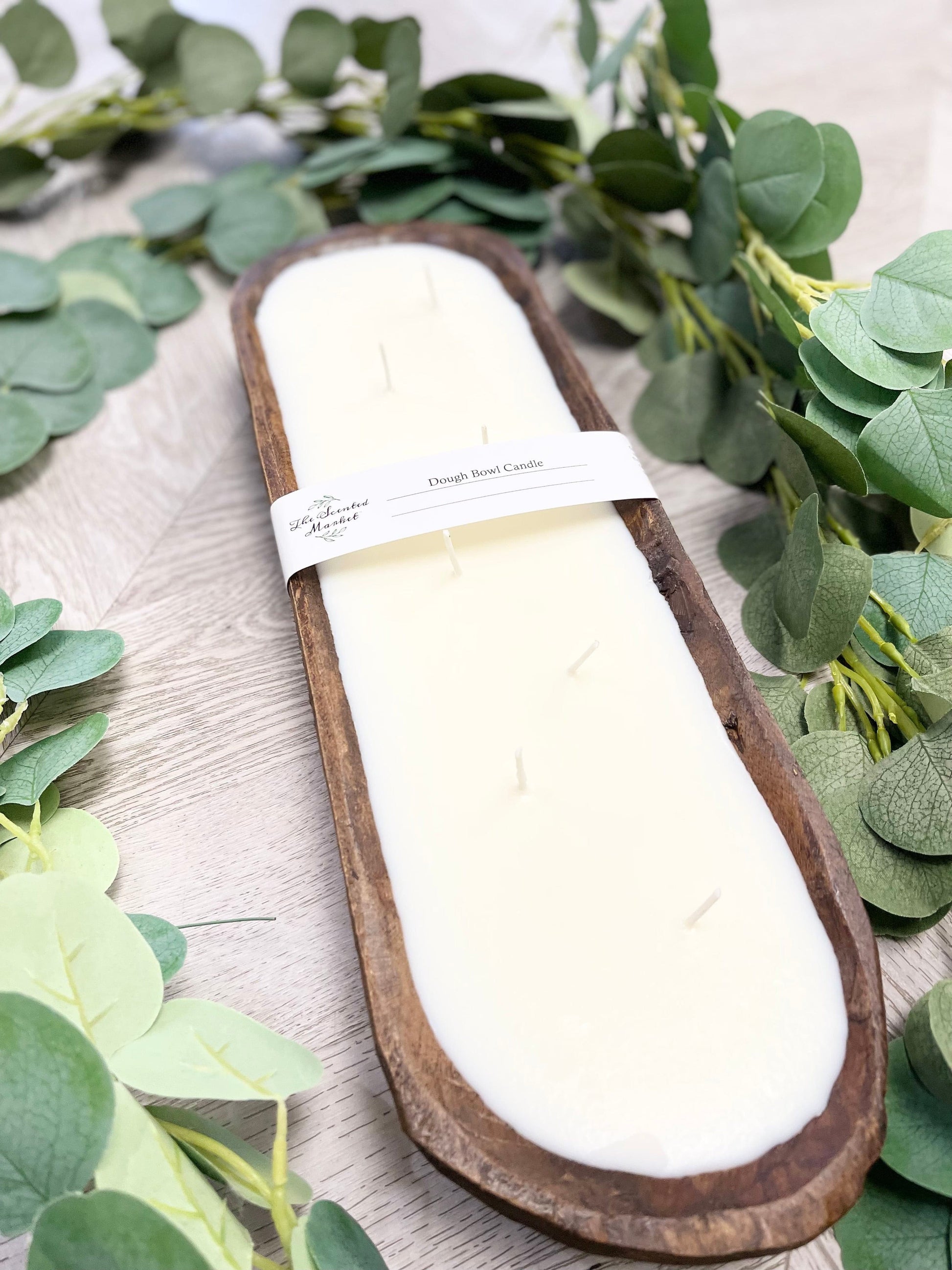 Long Dough Bowl - Eucalyptus Lavender - The Scented Market 