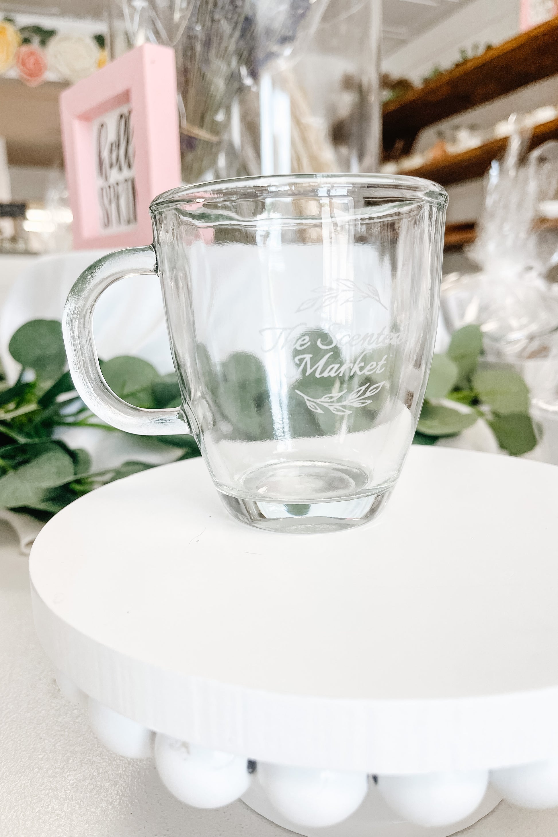 Glass Mug TSM - The Scented Market 