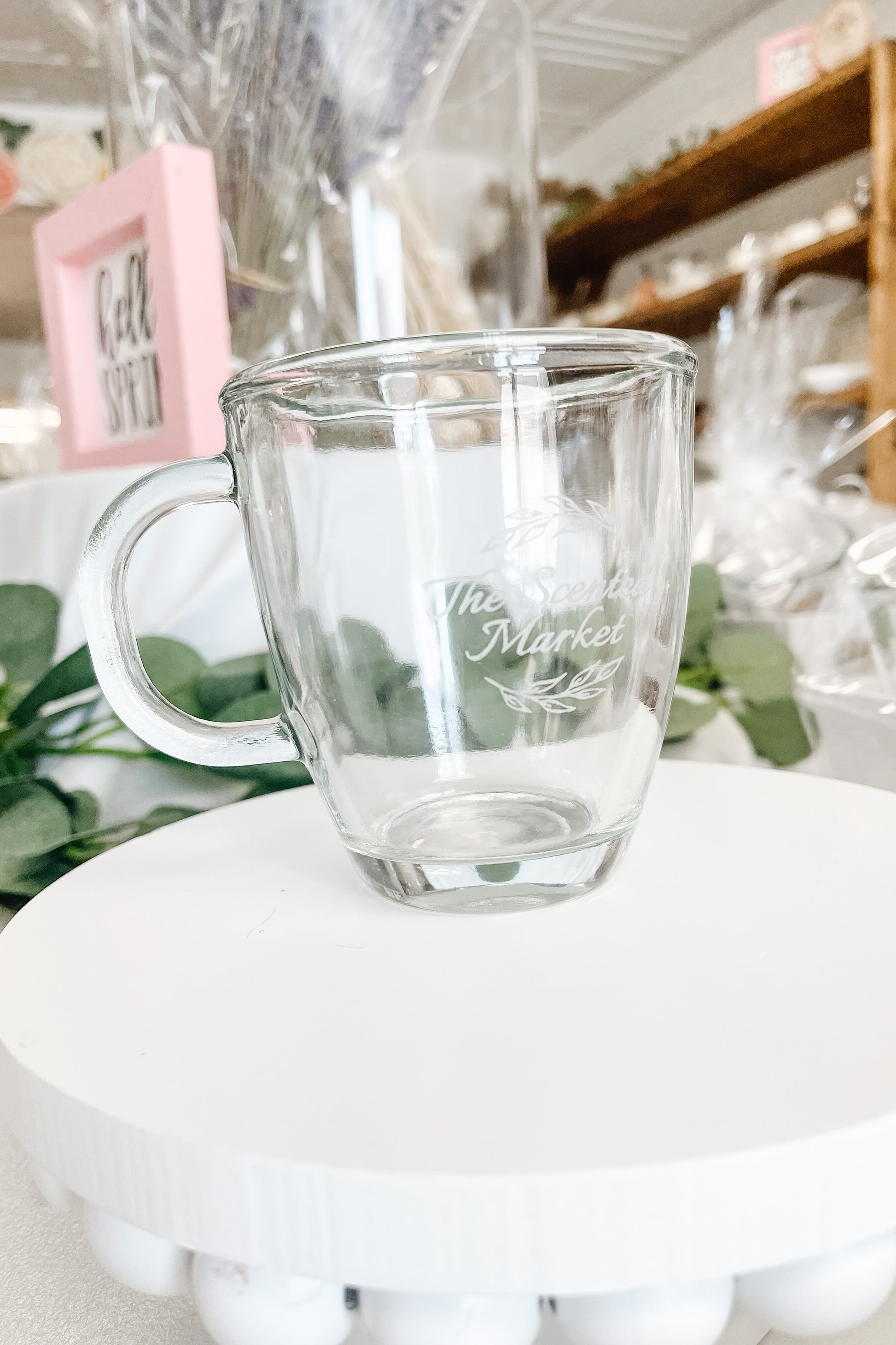 Glass Mug TSM - The Scented Market 