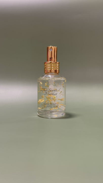 Travel Size Cool Quartz Luxury Perfume – Warm, Deep & Passionate Scent with Gold Leaf Flecks