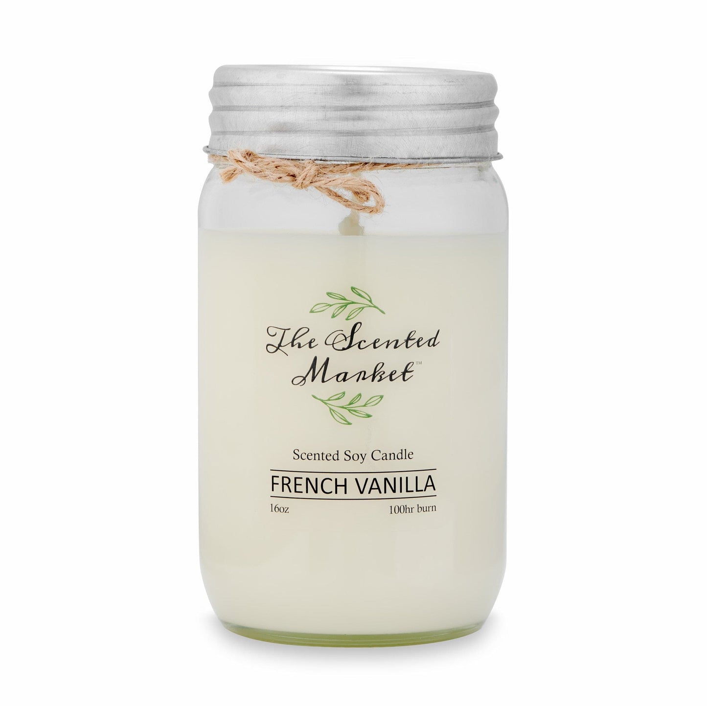 FRENCH VANILLA Soy Wax Candle 16 oz