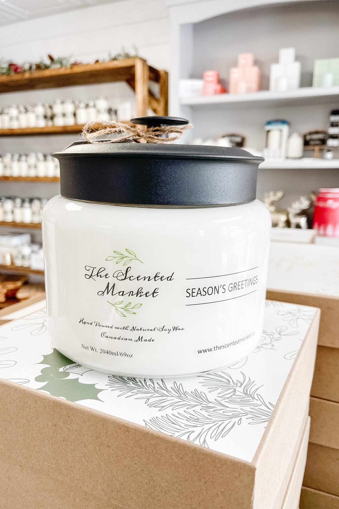 4 Wick Winter Collection Soy Wax Candle – Seasons Greetings - The Scented Market  Candles   