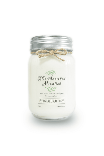 BUNDLE OF JOY Soy Wax Candle 16 oz - The Scented Market 