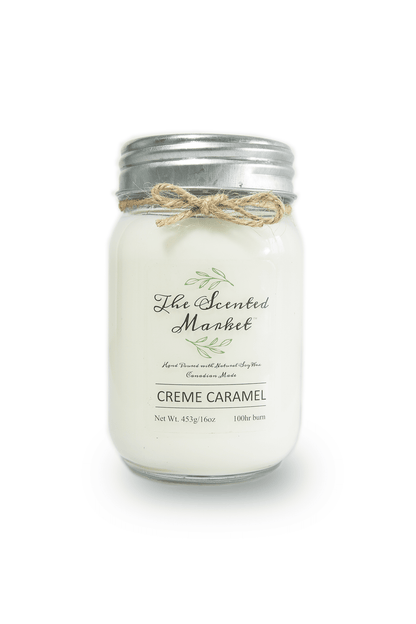 CREME CARAMEL Soy Wax Candle 16 oz