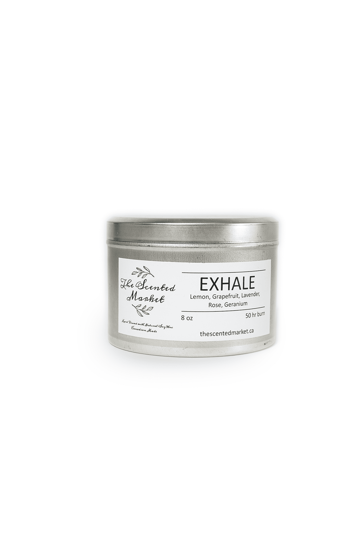 Exhale Scented Essential Oil Soy Candle