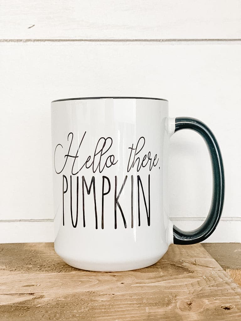 HELLO THERE PUMPKIN - Mug