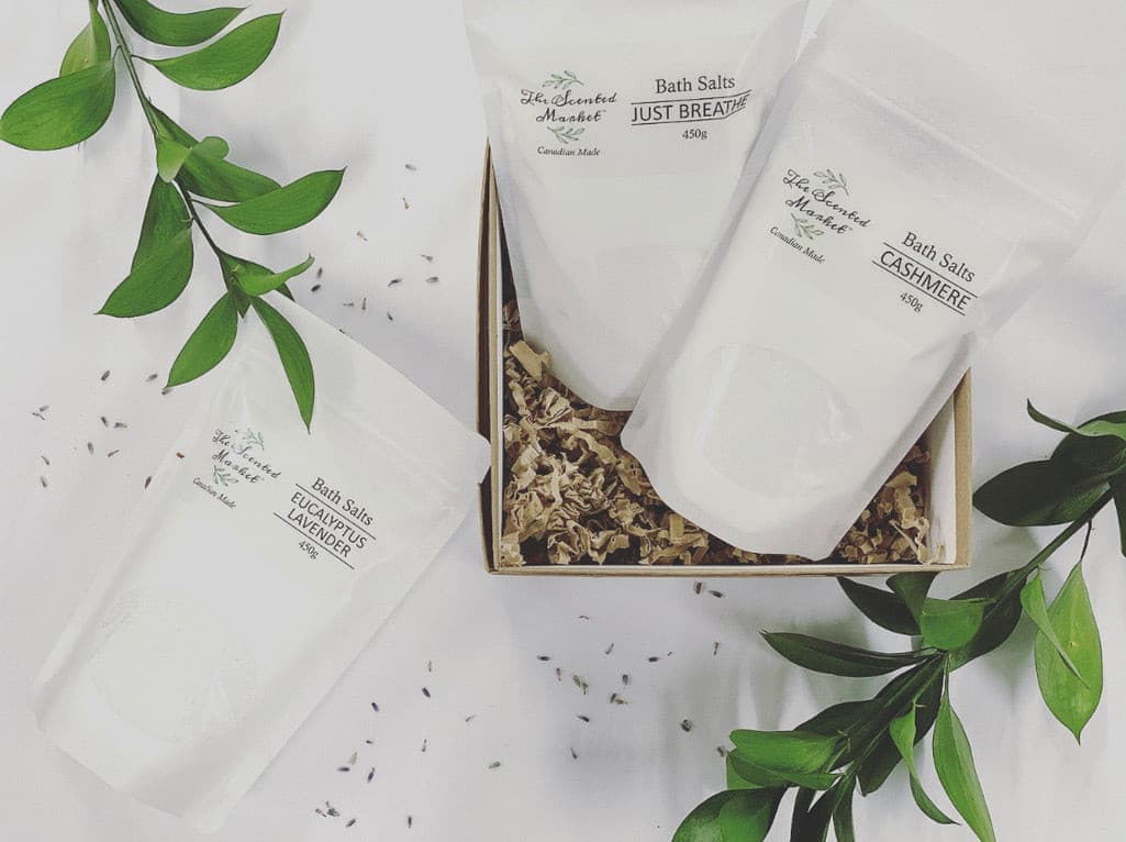 Bath Salt Box Gift Set - The Scented Market  Bath & Body Gift Sets   