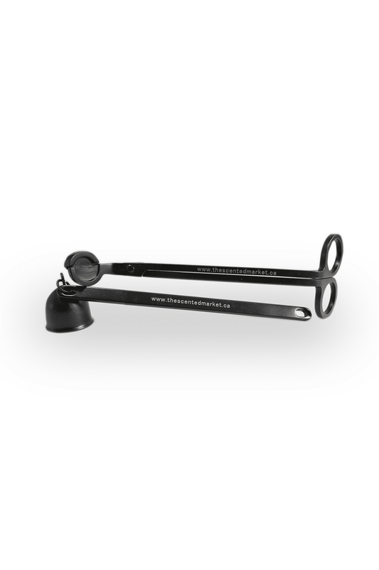 Candle Care Tool Set – Wick Trimmer & Snuffer for Clean Soy Candle Burning - The Scented Market  Candle Snuffers   