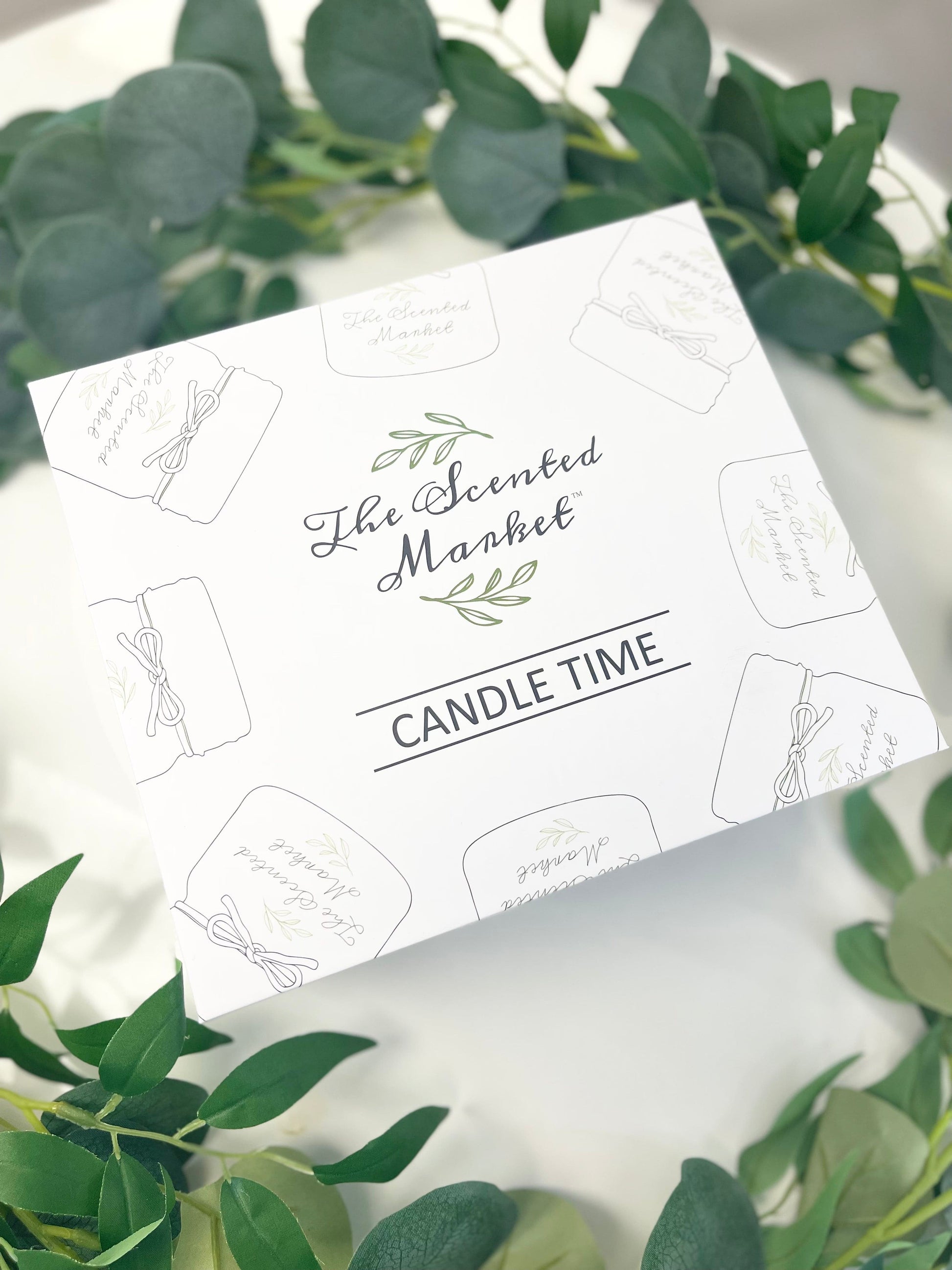 Candle Time Gift Box – 4 Scented Soy Candles - The Scented Market  Candles   