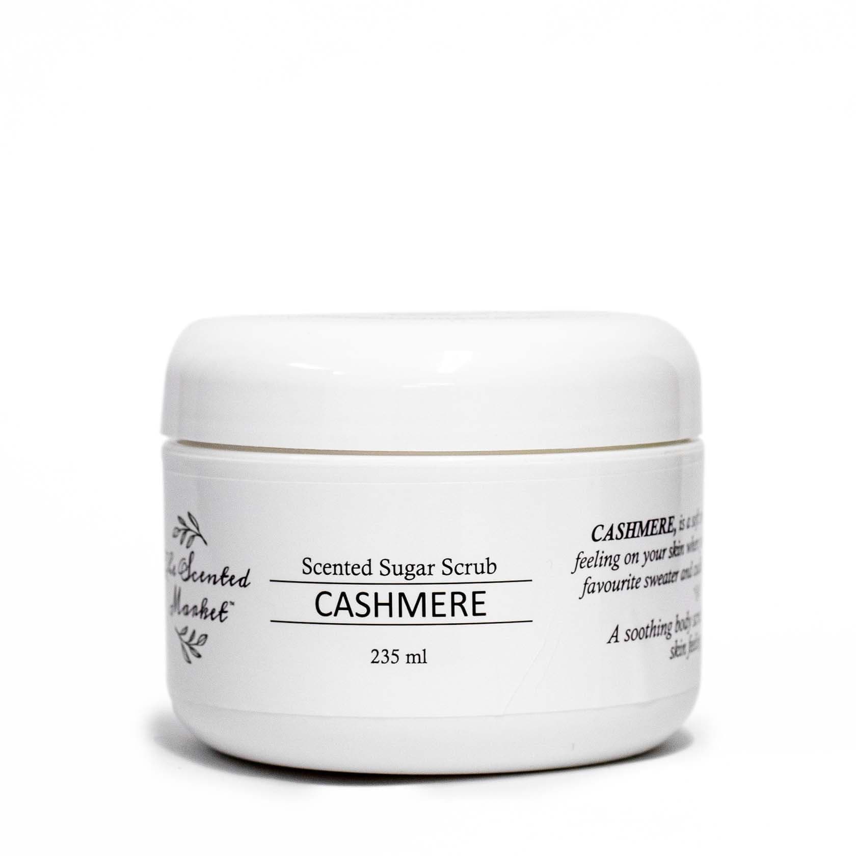 Cashmere Scented Sugar Scrub: Exfoliating Body Scrub for Soft, Smooth Skin - The Scented Market  Bath & Body   