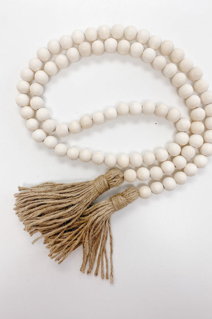 Decor Bead Double Tassel Garland - The Scented Market  Decor   