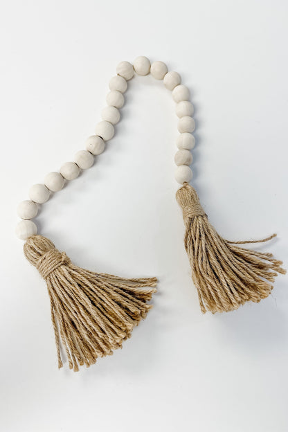 Decor Bead Double Tassel Short Garland - The Scented Market  Decor   
