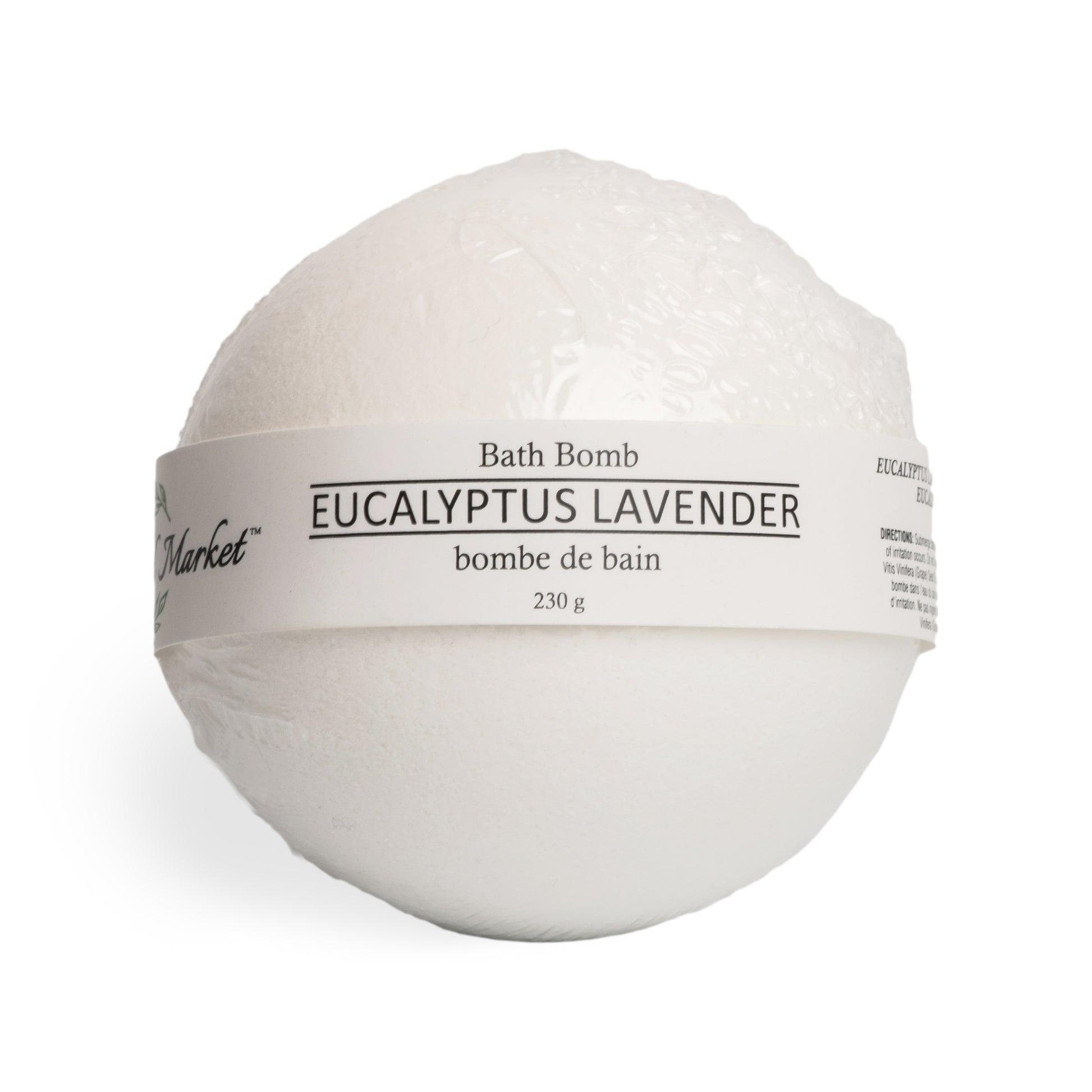 EUCALYPTUS LAVENDER Bath Bomb - The Scented Market  Bath Additives   