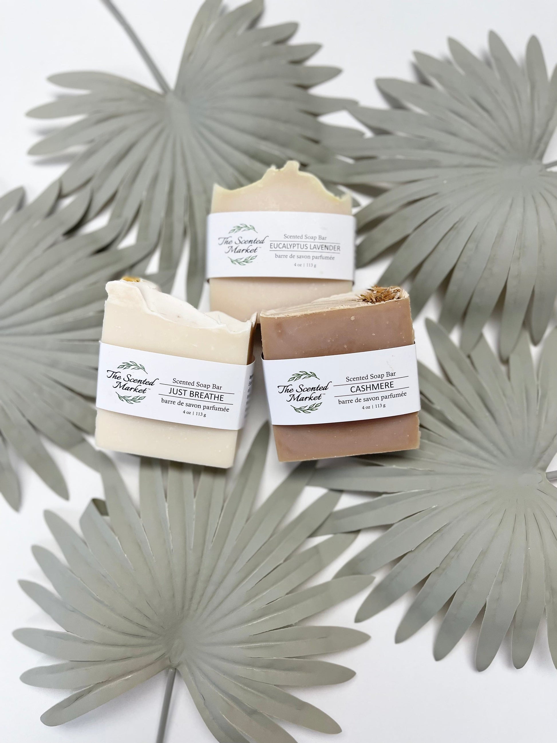 EUCALYPTUS LAVENDER - Scented Soap Bar - The Scented Market  Bar Soap   
