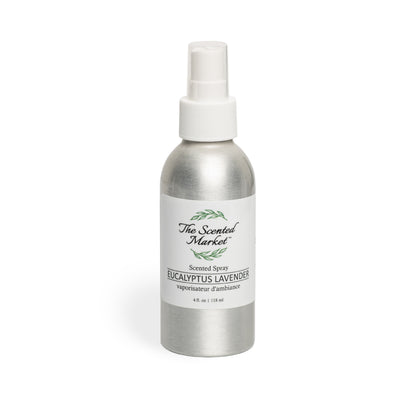 EUCALYPTUS LAVENDER Scented Spray 4 oz - The Scented Market  Air Fresheners   