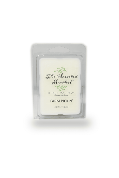 FARM PICKIN' Soy Wax Melt - The Scented Market  Wax Tarts   