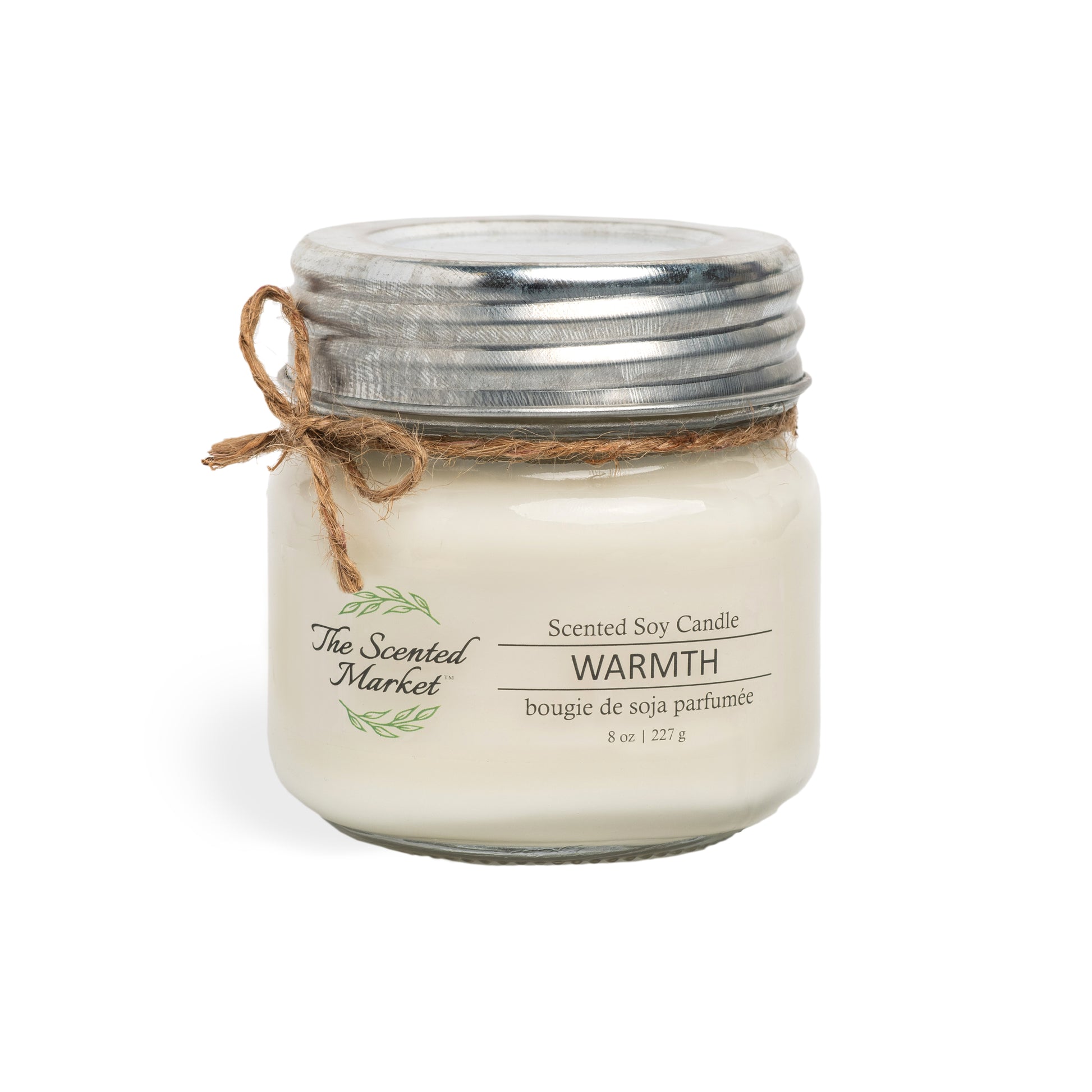 WARMTH Soy Wax Candle 8 oz - The Scented Market 