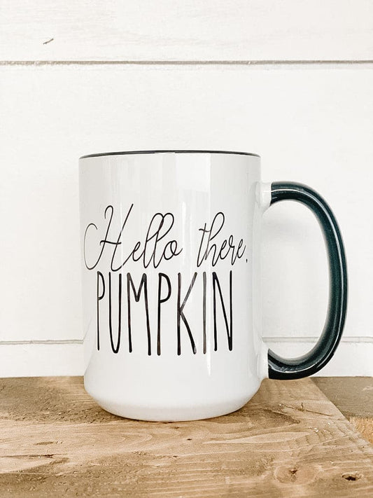 HELLO THERE PUMPKIN - Mug - The Scented Market  Mugs   