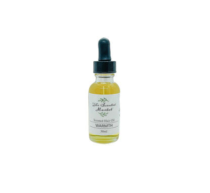 Hair Oil - WARMTH - The Scented Market  Hair Care   