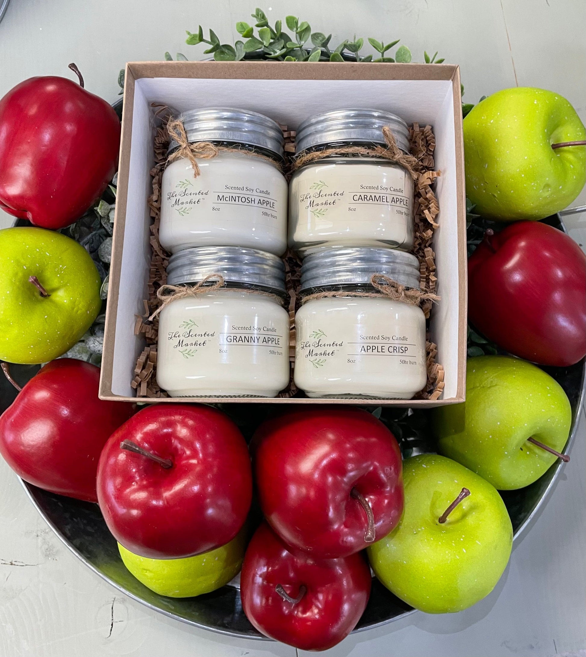 Apple Basket Gift Set - The Scented Market 