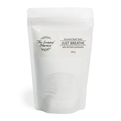 JUST BREATHE Bath Salt - The Scented Market  Bath Additives   