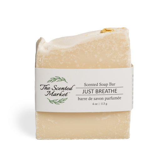 JUST BREATHE - Scented Soap Bar - The Scented Market  Bar Soap   