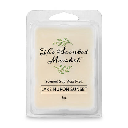 LAKE HURON SUNSET Soy Wax Melt - The Scented Market  Wax Tarts   