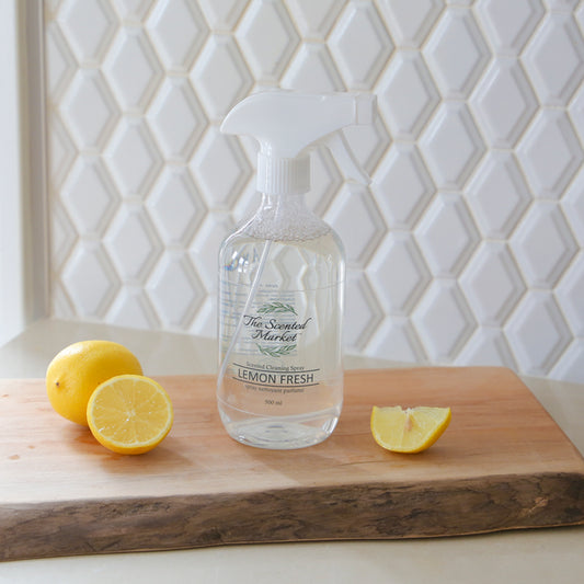 LEMON FRESH Cleaning Spray - The Scented Market  All-Purpose Cleaners