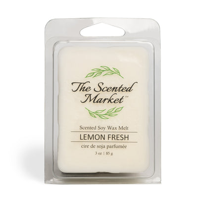 LEMON FRESH Soy Wax Melt - The Scented Market  Wax Tarts   