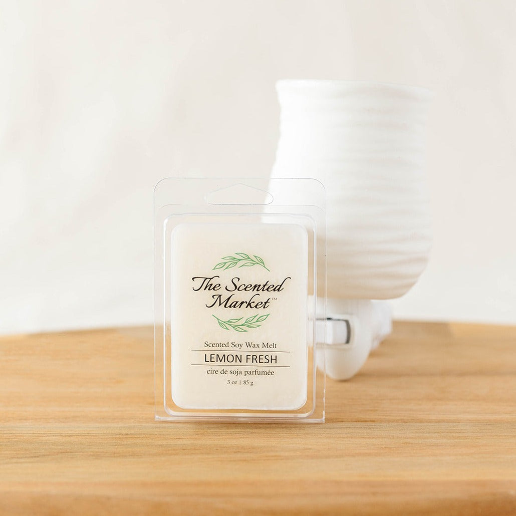 LEMON FRESH Soy Wax Melt - The Scented Market  Wax Tarts   