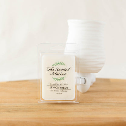 LEMON FRESH Soy Wax Melt - The Scented Market  Wax Tarts   