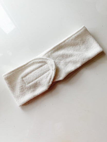 Luxury Spa Headband – Adjustable, Super Soft Organic Bamboo Cotton - The Scented Market  Headbands   