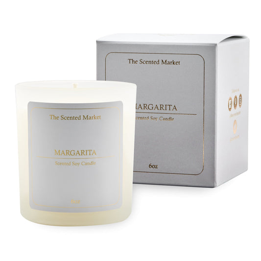 MARGARITA Soy Wax Candle 6 oz - The Scented Market  Candles