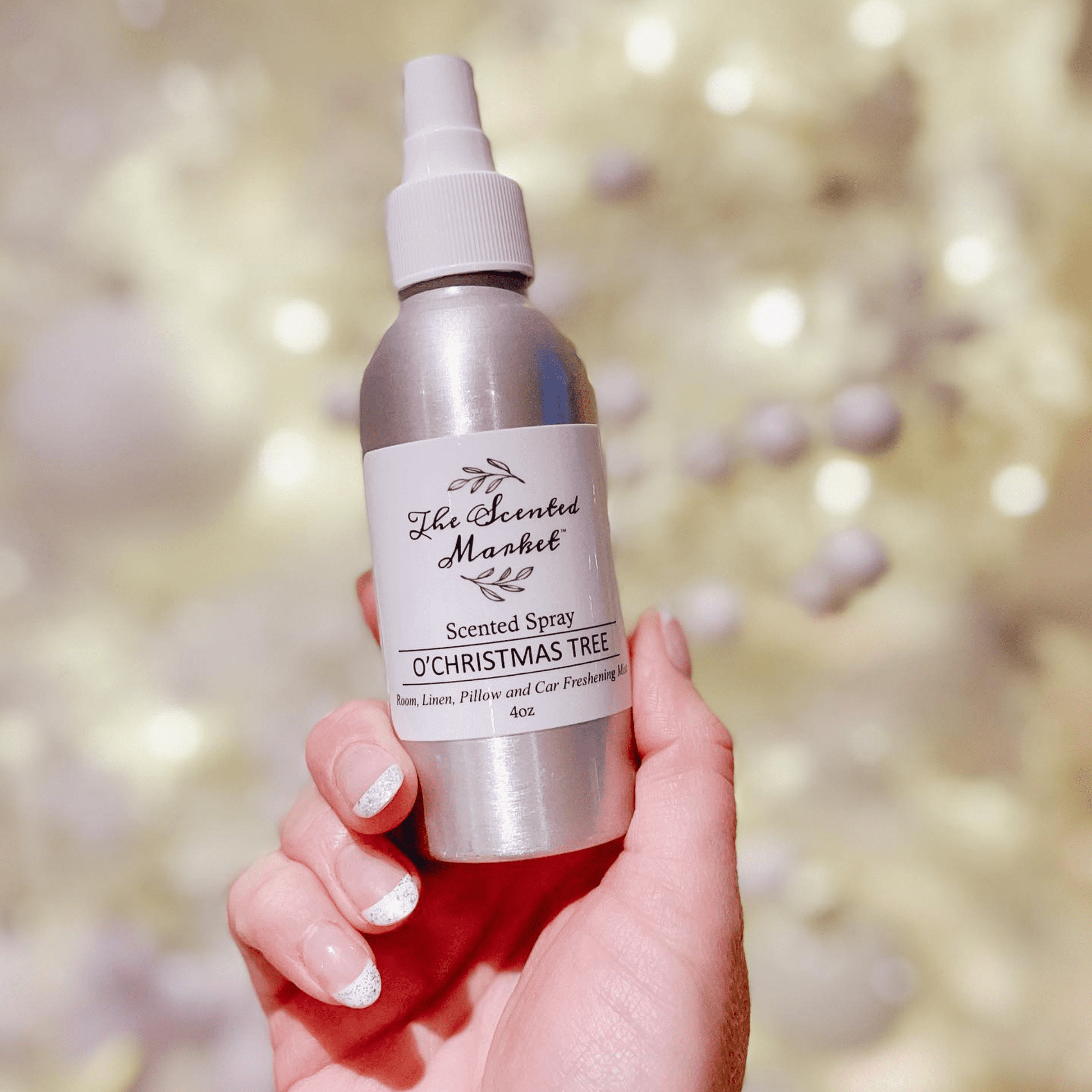 O'CHRISTMAS TREE Scented Spray 4 oz - The Scented Market  Air Fresheners   